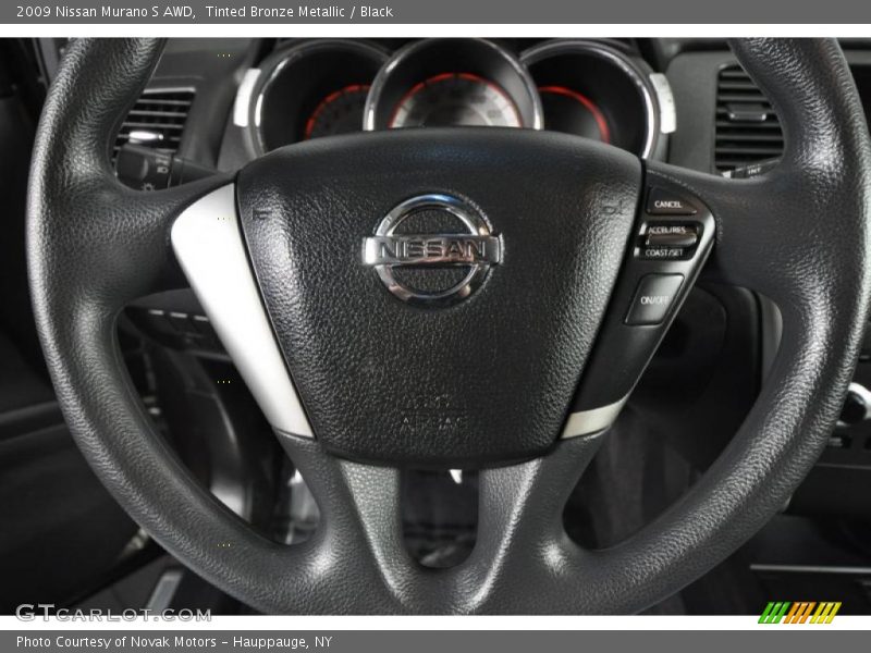 Tinted Bronze Metallic / Black 2009 Nissan Murano S AWD