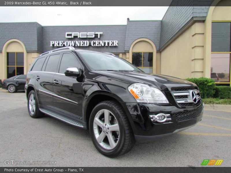 Black / Black 2009 Mercedes-Benz GL 450 4Matic