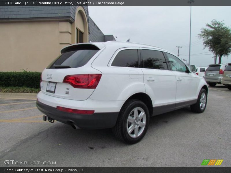 Ibis White / Cardamom Beige 2010 Audi Q7 3.6 Premium Plus quattro