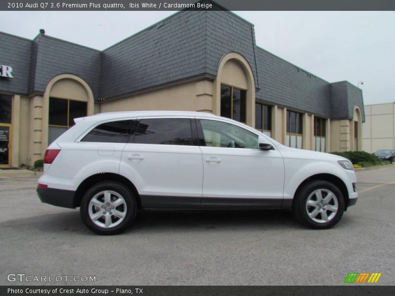 Ibis White / Cardamom Beige 2010 Audi Q7 3.6 Premium Plus quattro