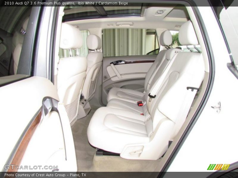 Ibis White / Cardamom Beige 2010 Audi Q7 3.6 Premium Plus quattro