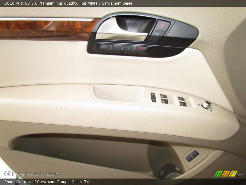 Ibis White / Cardamom Beige 2010 Audi Q7 3.6 Premium Plus quattro