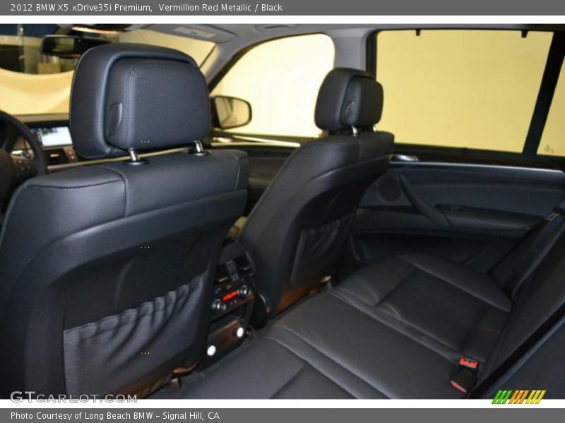 Vermillion Red Metallic / Black 2012 BMW X5 xDrive35i Premium