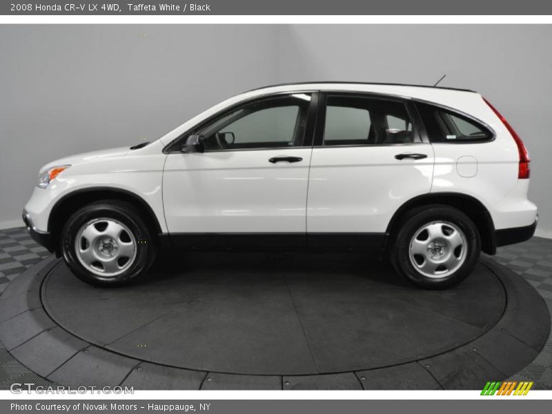 Taffeta White / Black 2008 Honda CR-V LX 4WD