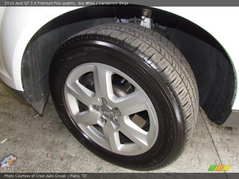 Ibis White / Cardamom Beige 2010 Audi Q7 3.6 Premium Plus quattro