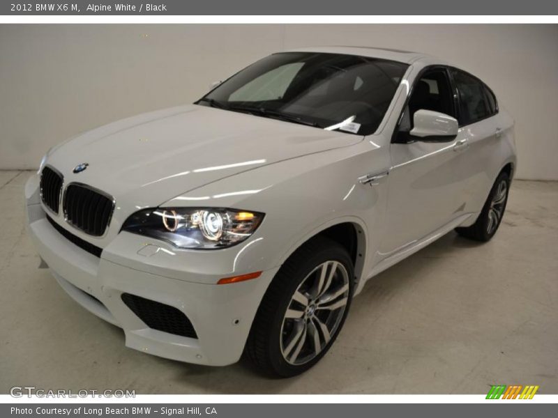  2012 X6 M  Alpine White