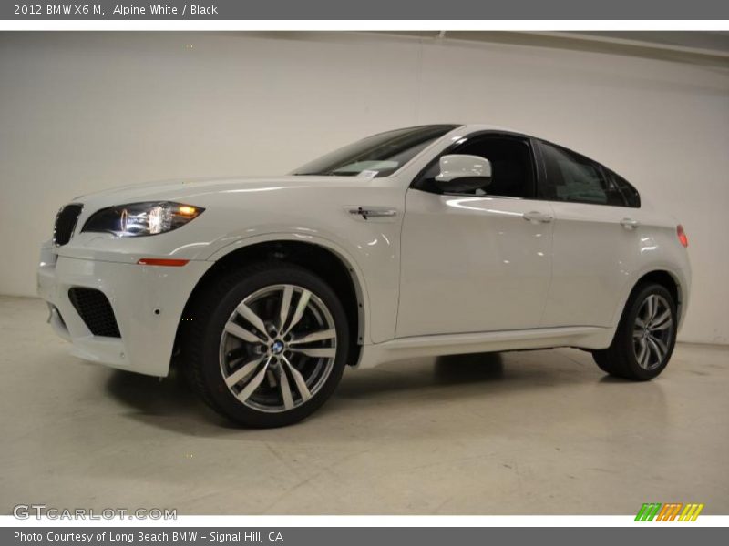  2012 X6 M  Alpine White