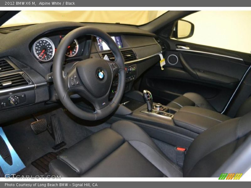 Black Interior - 2012 X6 M  