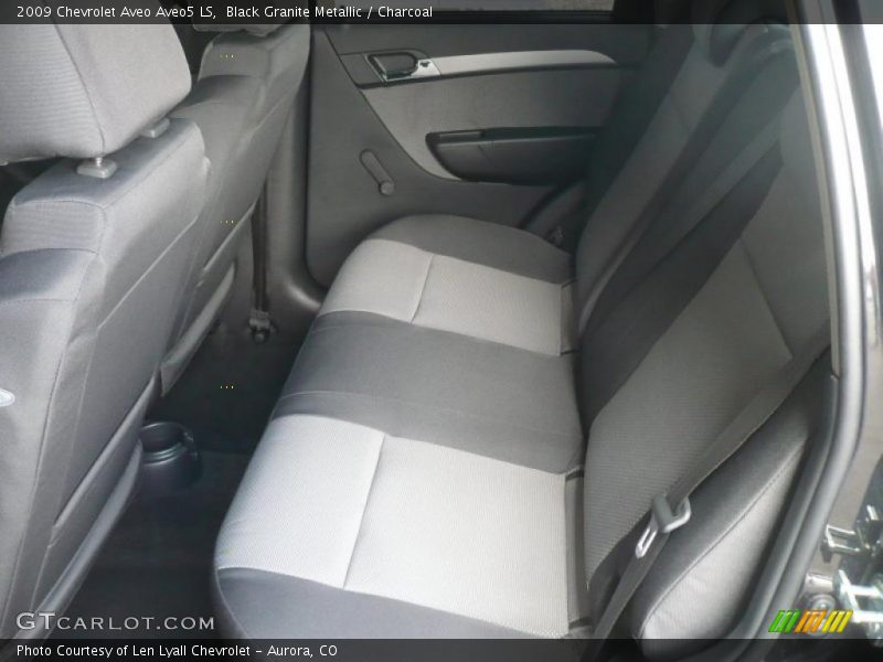 Black Granite Metallic / Charcoal 2009 Chevrolet Aveo Aveo5 LS