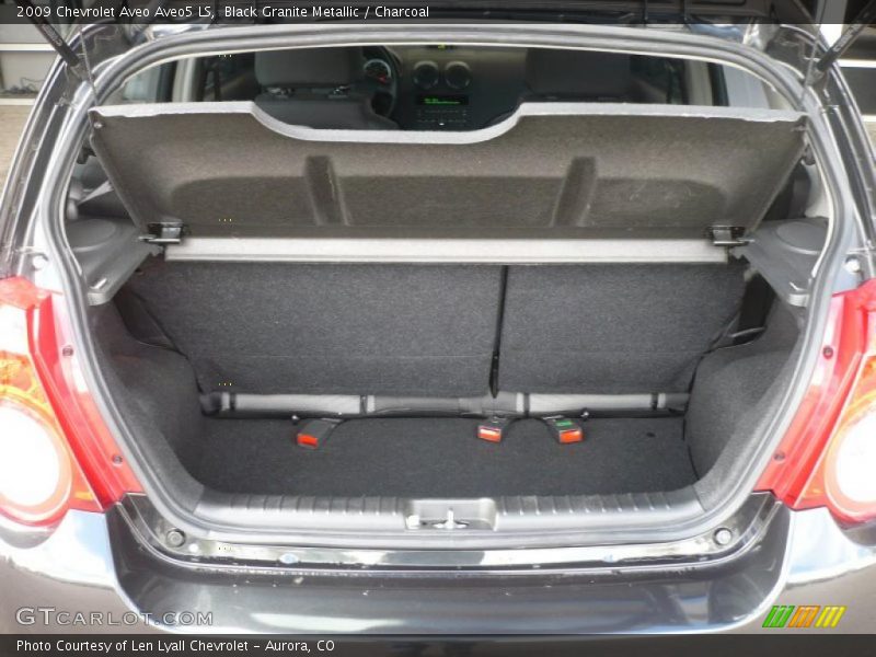Black Granite Metallic / Charcoal 2009 Chevrolet Aveo Aveo5 LS