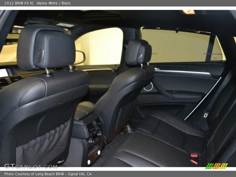  2012 X6 M  Black Interior