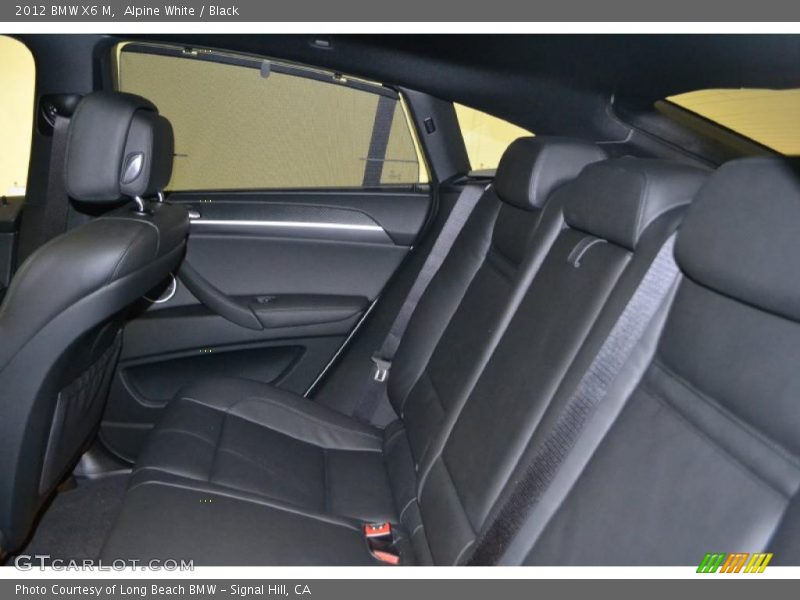  2012 X6 M  Black Interior