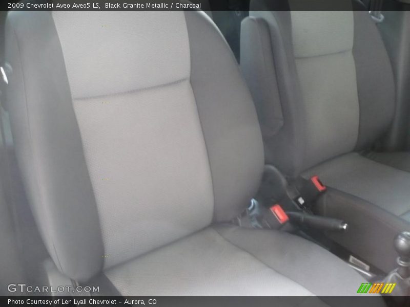 Black Granite Metallic / Charcoal 2009 Chevrolet Aveo Aveo5 LS