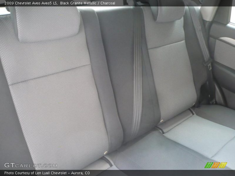Black Granite Metallic / Charcoal 2009 Chevrolet Aveo Aveo5 LS