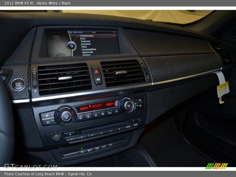 Controls of 2012 X6 M 