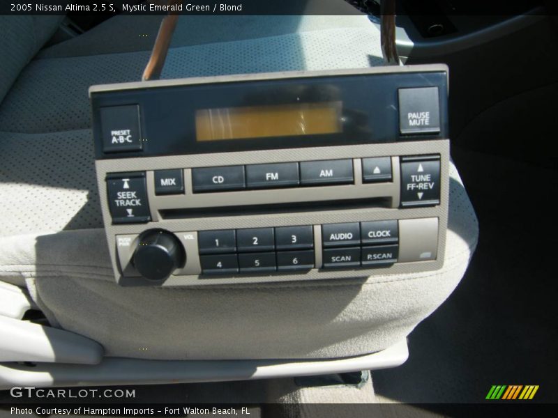 Mystic Emerald Green / Blond 2005 Nissan Altima 2.5 S