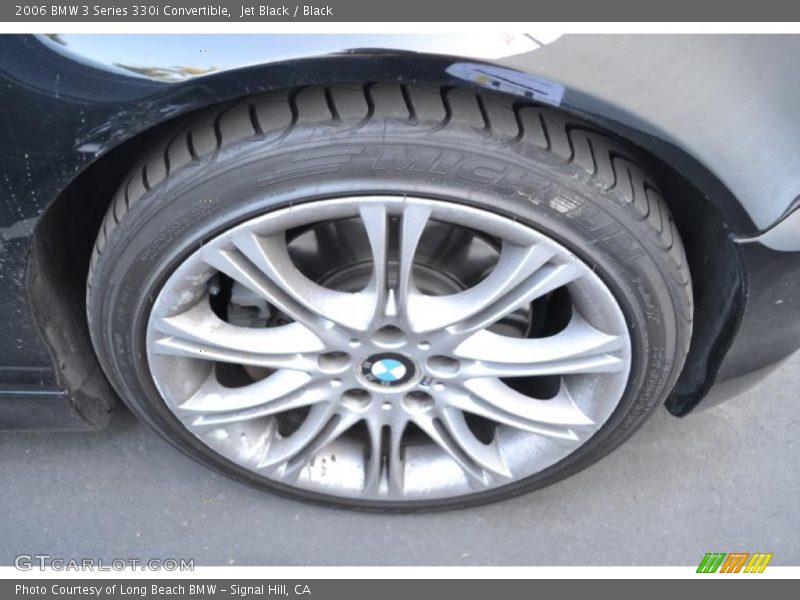 Jet Black / Black 2006 BMW 3 Series 330i Convertible