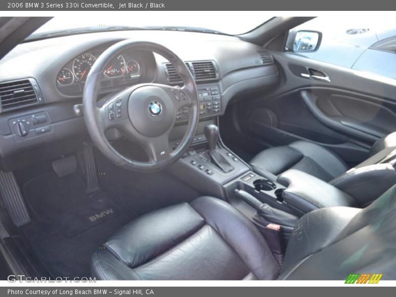 Jet Black / Black 2006 BMW 3 Series 330i Convertible