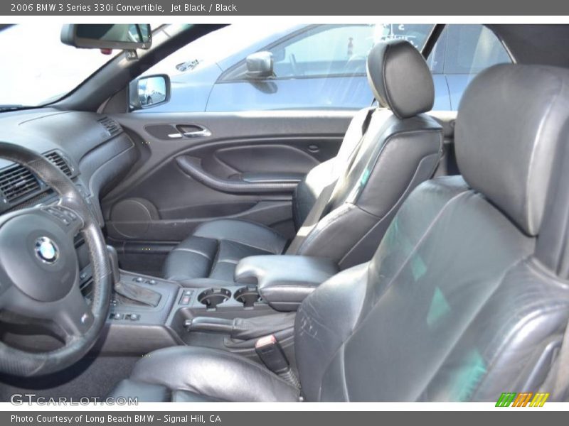 Jet Black / Black 2006 BMW 3 Series 330i Convertible