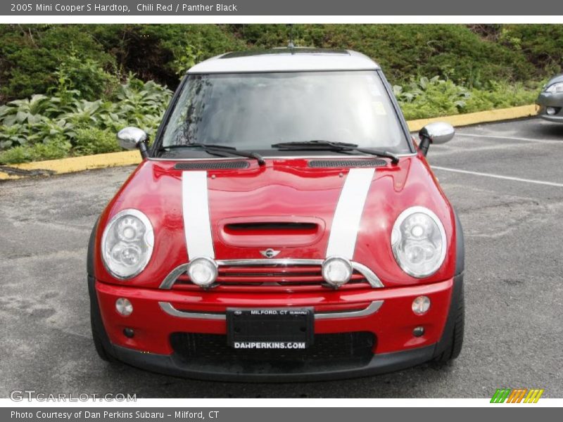 Chili Red / Panther Black 2005 Mini Cooper S Hardtop