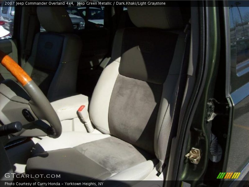 Jeep Green Metallic / Dark Khaki/Light Graystone 2007 Jeep Commander Overland 4x4