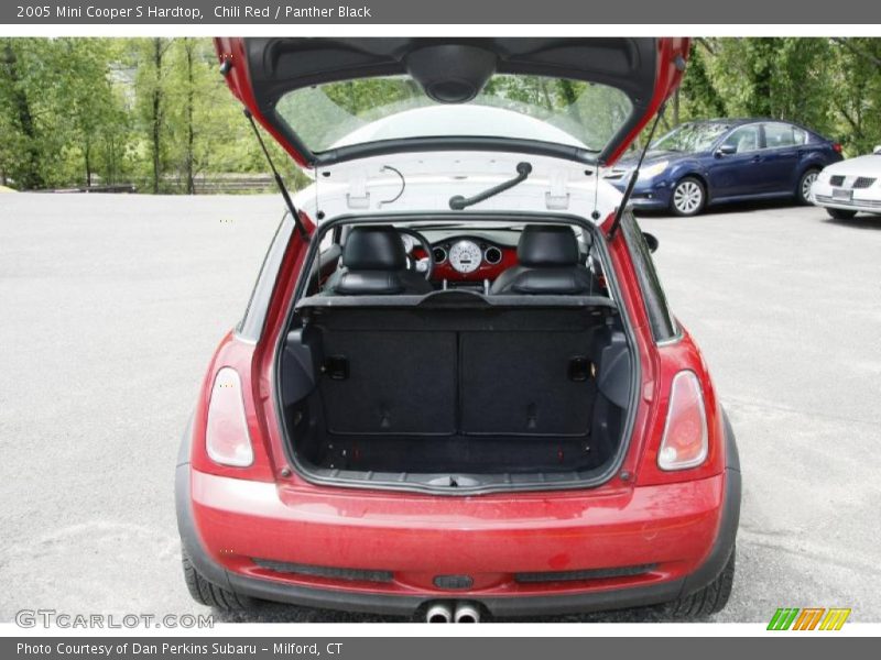 Chili Red / Panther Black 2005 Mini Cooper S Hardtop