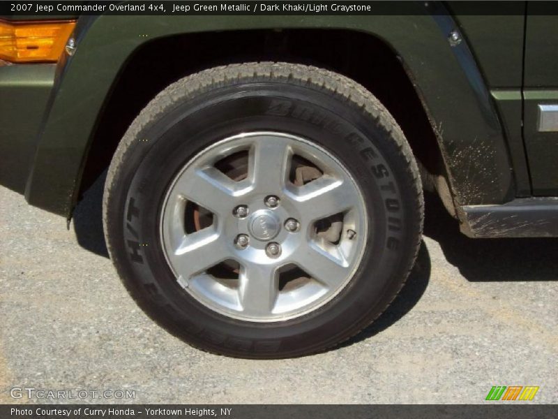Jeep Green Metallic / Dark Khaki/Light Graystone 2007 Jeep Commander Overland 4x4