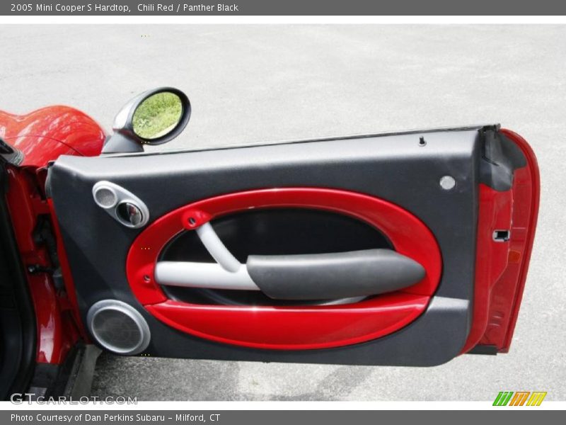 Chili Red / Panther Black 2005 Mini Cooper S Hardtop