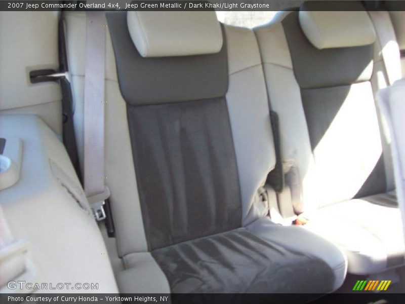 Jeep Green Metallic / Dark Khaki/Light Graystone 2007 Jeep Commander Overland 4x4