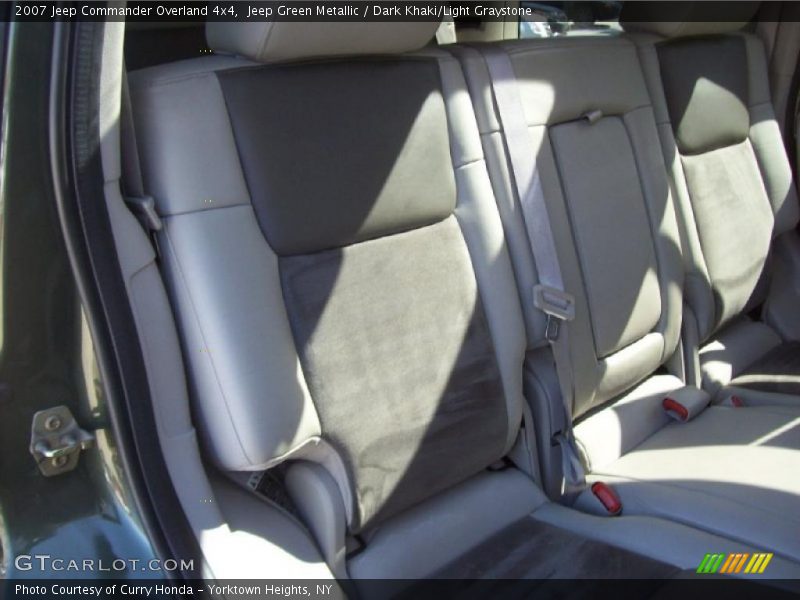 Jeep Green Metallic / Dark Khaki/Light Graystone 2007 Jeep Commander Overland 4x4