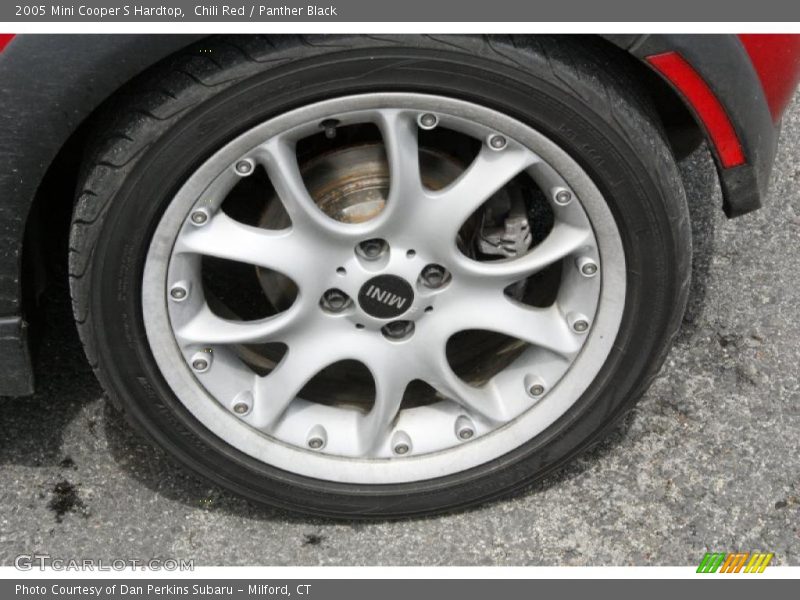 Chili Red / Panther Black 2005 Mini Cooper S Hardtop