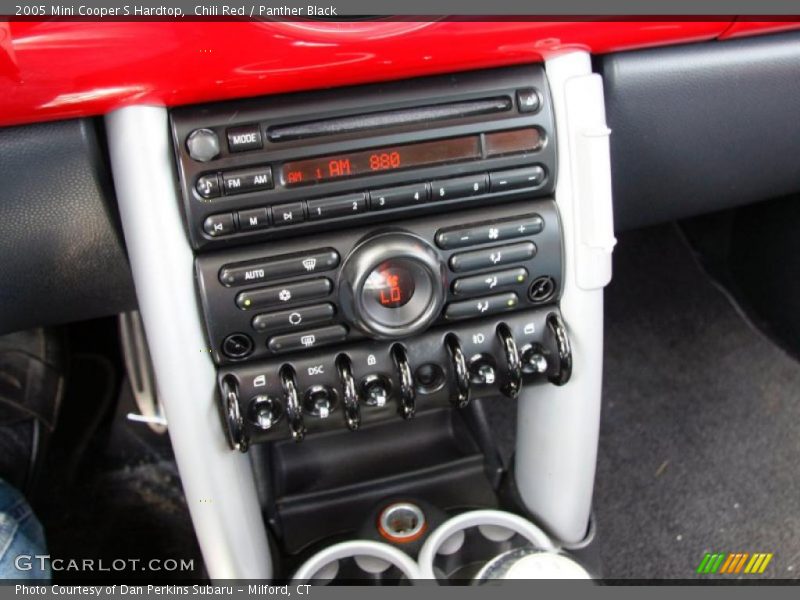 Chili Red / Panther Black 2005 Mini Cooper S Hardtop