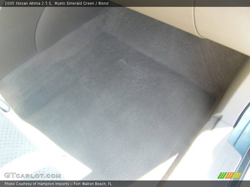 Mystic Emerald Green / Blond 2005 Nissan Altima 2.5 S