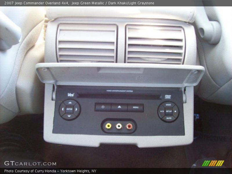 Jeep Green Metallic / Dark Khaki/Light Graystone 2007 Jeep Commander Overland 4x4