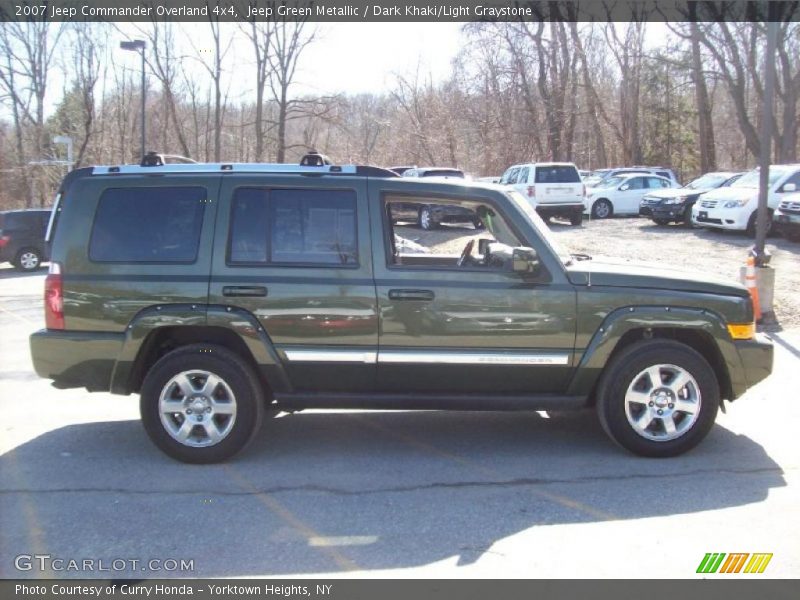 Jeep Green Metallic / Dark Khaki/Light Graystone 2007 Jeep Commander Overland 4x4