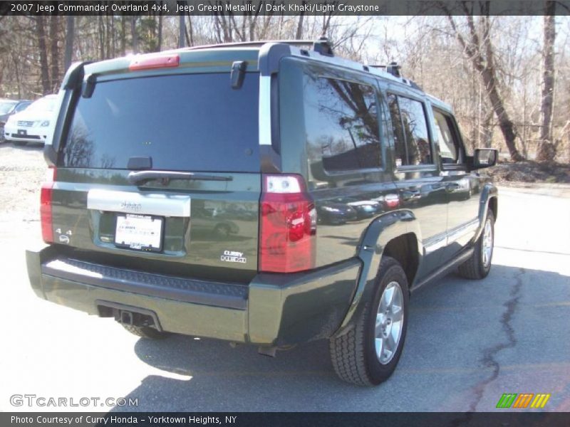 Jeep Green Metallic / Dark Khaki/Light Graystone 2007 Jeep Commander Overland 4x4