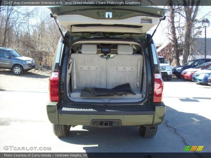 Jeep Green Metallic / Dark Khaki/Light Graystone 2007 Jeep Commander Overland 4x4