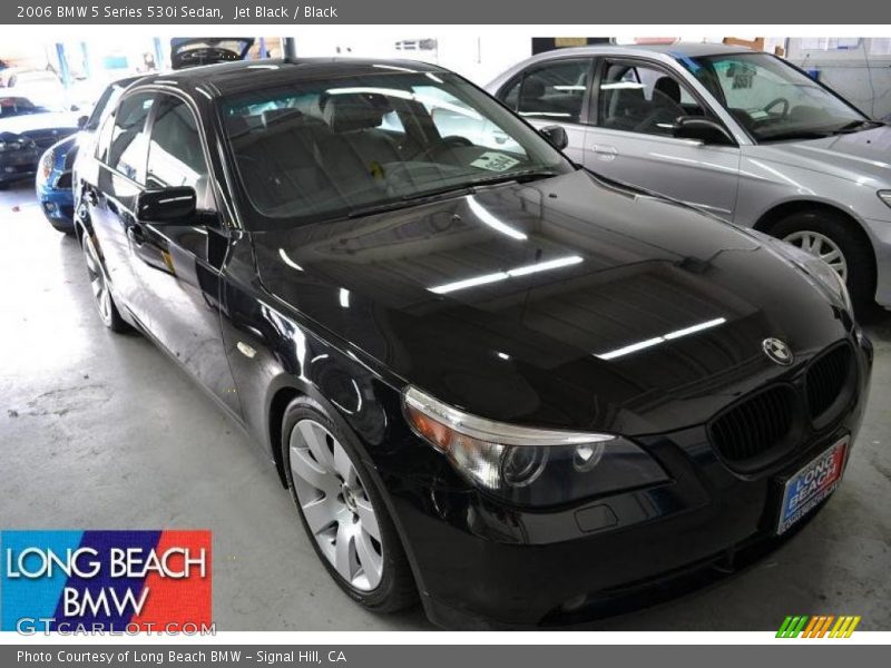 Jet Black / Black 2006 BMW 5 Series 530i Sedan