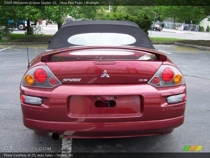 Ultra Red Pearl / Midnight 2005 Mitsubishi Eclipse Spyder GS