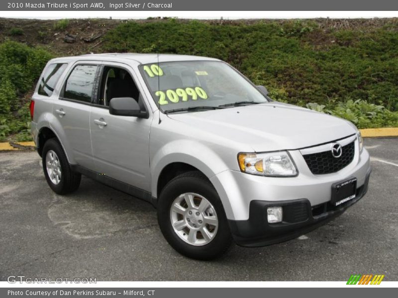 Ingot Silver / Charcoal 2010 Mazda Tribute i Sport AWD