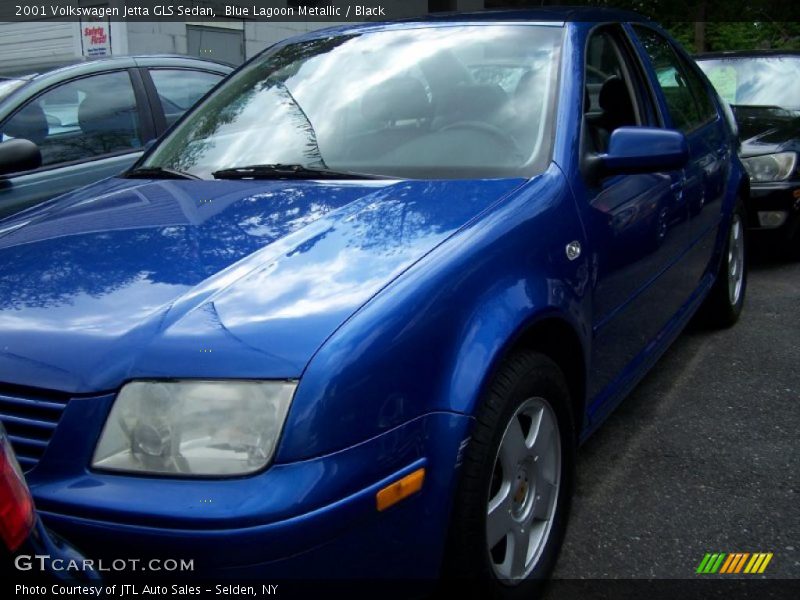 Blue Lagoon Metallic / Black 2001 Volkswagen Jetta GLS Sedan