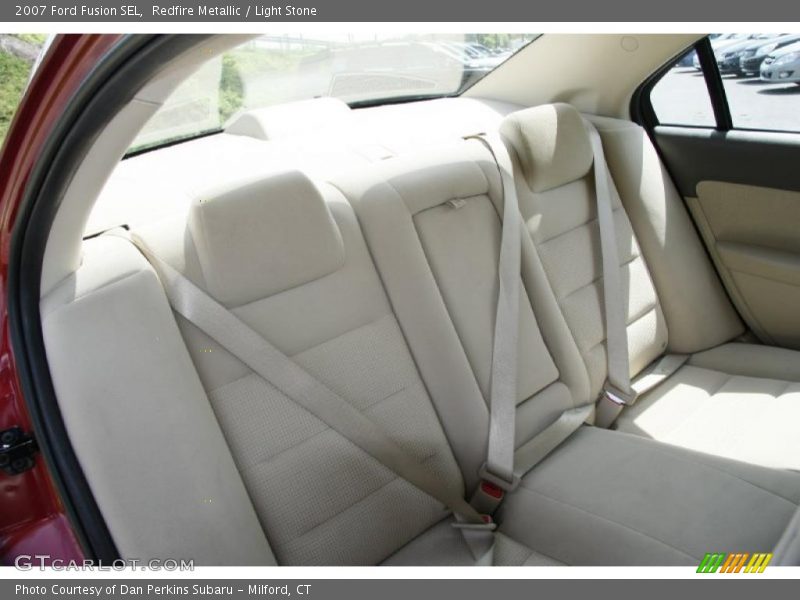 Redfire Metallic / Light Stone 2007 Ford Fusion SEL