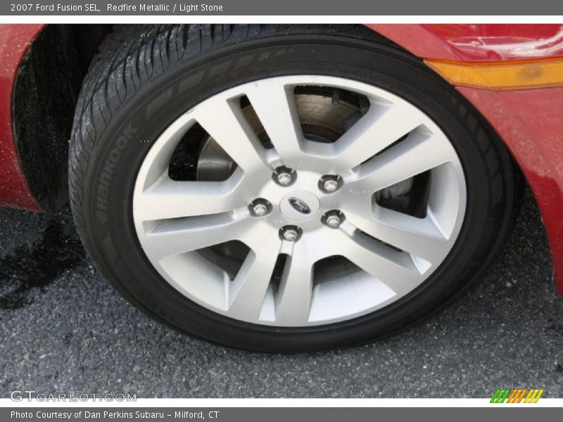Redfire Metallic / Light Stone 2007 Ford Fusion SEL