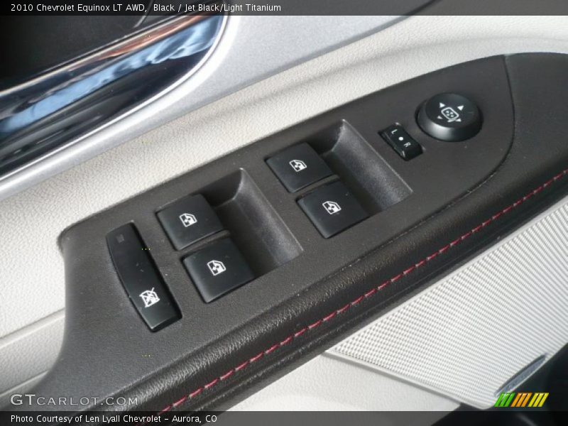 Black / Jet Black/Light Titanium 2010 Chevrolet Equinox LT AWD