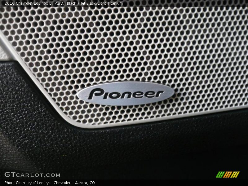 Black / Jet Black/Light Titanium 2010 Chevrolet Equinox LT AWD