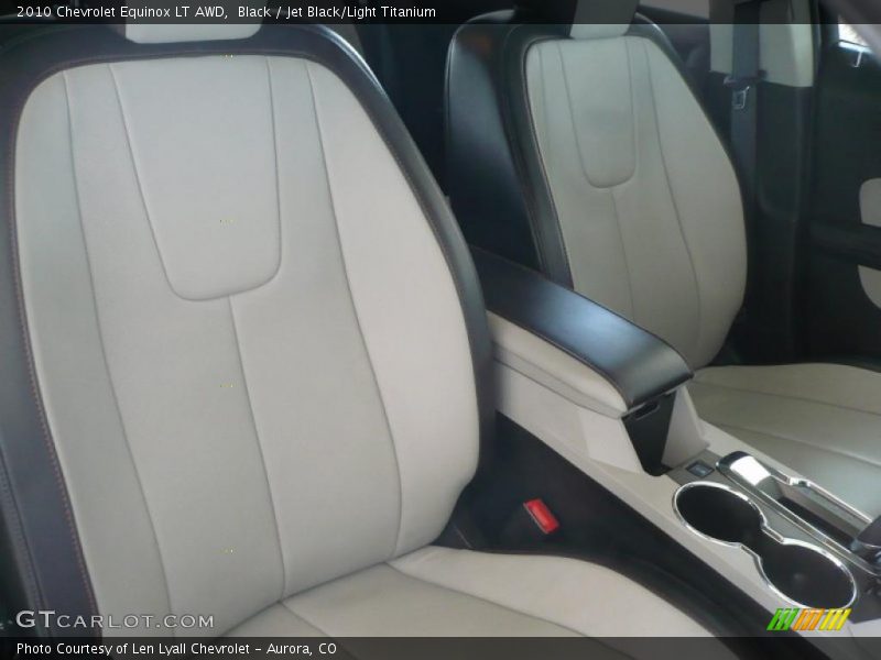 Black / Jet Black/Light Titanium 2010 Chevrolet Equinox LT AWD