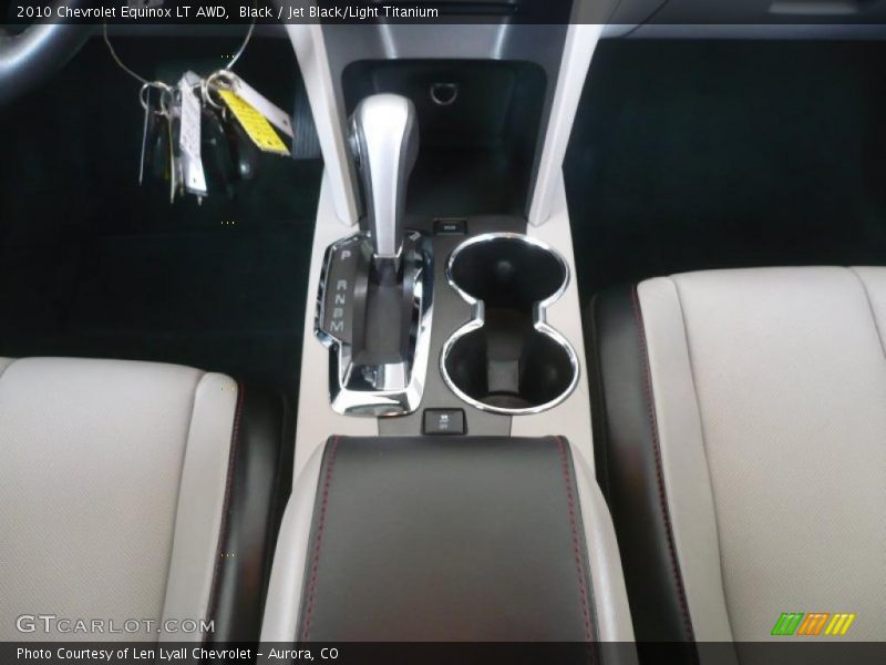 Black / Jet Black/Light Titanium 2010 Chevrolet Equinox LT AWD