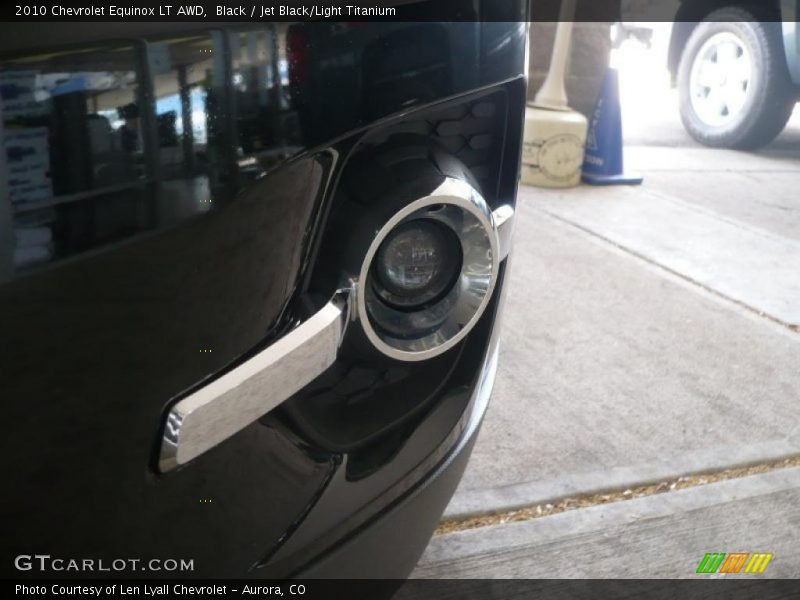 Black / Jet Black/Light Titanium 2010 Chevrolet Equinox LT AWD