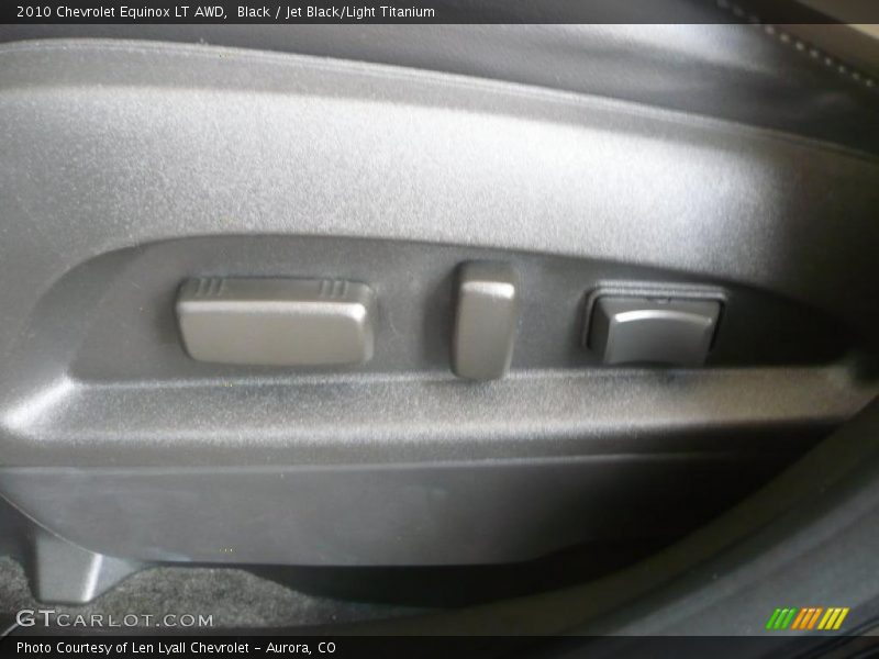 Black / Jet Black/Light Titanium 2010 Chevrolet Equinox LT AWD