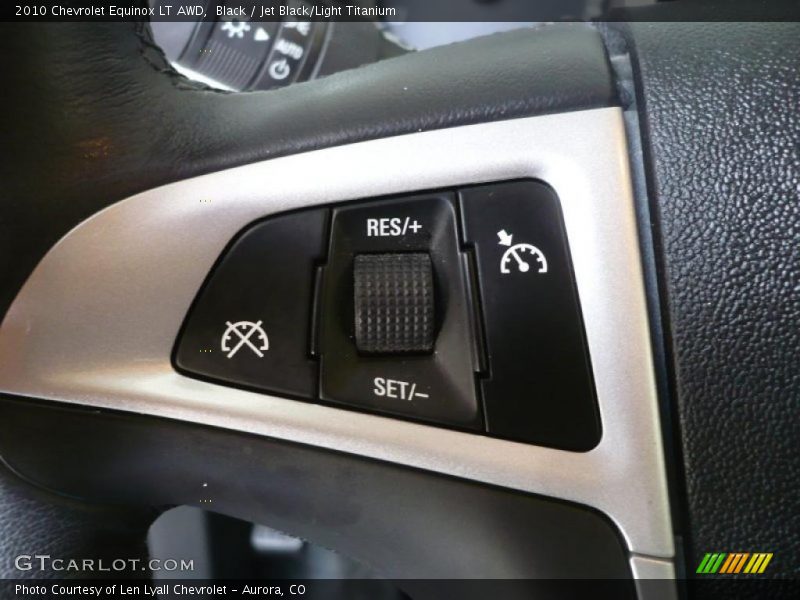 Black / Jet Black/Light Titanium 2010 Chevrolet Equinox LT AWD